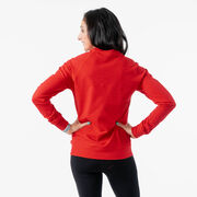 Running Raglan Crew Neck Pullover - Happy Hour