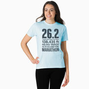 Running Short Sleeve T-Shirt - 26.2 Math Miles