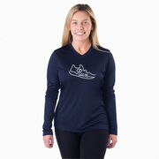 Women's Long Sleeve Tech Tee - Run Shoe