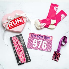 Valentine RUNBOX® Gift Set - Live Love Run