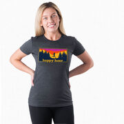 Women's Everyday Runners Tee - Happy Hour