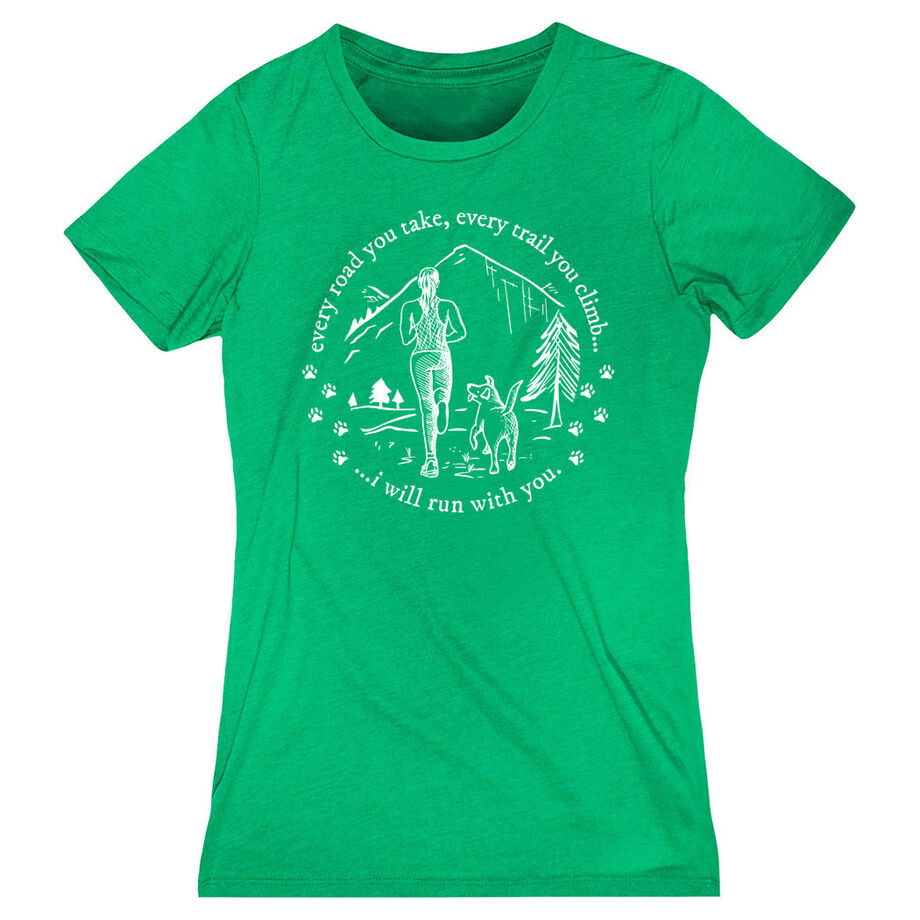 Women's Everyday Runners Tee - Every Road You Take