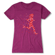 Women's Everyday Runners Tee - Heartfelt Runner Girl