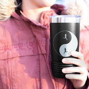 Running 20oz. Double Insulated Tumbler - Runner Girl Yin Yang