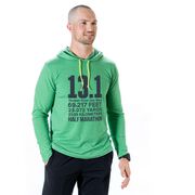 Men's Running Lightweight Hoodie - 13.1 Math Miles