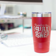 Running 20oz. Double Insulated Tumbler - Running On Girl Power