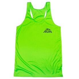 Women's Racerback Performance Tank Top - Gone For a Run® Logo - Mini