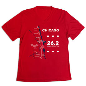 Women's Short Sleeve Tech Tee - Chicago Route