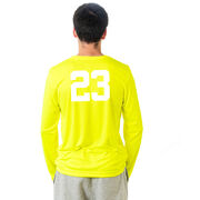 Men's Running Long Sleeve Performance Tee - Ultra Runner Bigfoot