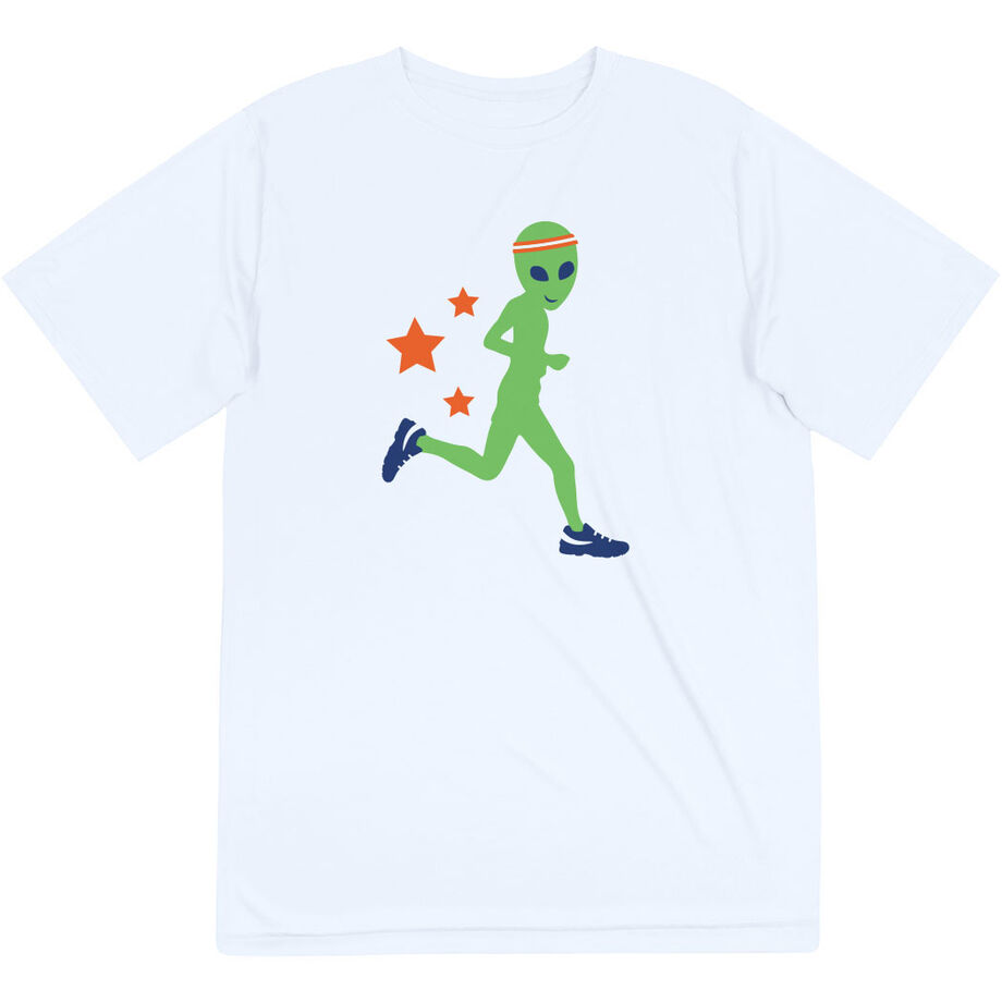 Running Short Sleeve Performance Tee - Alien