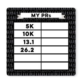 Running 12" X 12" Removable Wall Tile - Dry Erase My PRs Silhouette