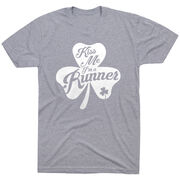 Running Short Sleeve T-Shirt - Kiss A Lucky Runner