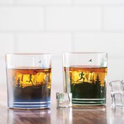 Running Rocks Glass - Happy Hour (His & Hers)