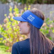 Running Comfort Performance Visor - One Bad Mother Runner