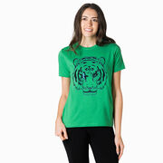 Running Short Sleeve T-Shirt - Eye Of The Tiger