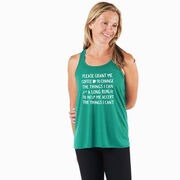 Flowy Racerback Tank Top - Please Grant Me Coffee