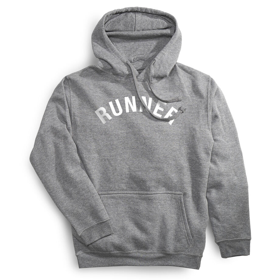 Statement Fleece Hoodie -  Runner Arc