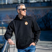 Statement Fleece Hoodie - Six Minute Mile Stopwatch