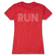 Women's Everyday Runners Tee - Run Lines