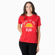 Running Short Sleeve T-Shirt - Wake Up And Run