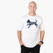 Short Sleeve Performance Tee - I'd Rather Be Running with My Dog