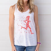 Flowy Racerback Tank Top - Heartfelt Runner Girl