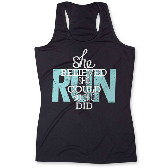 Women's Performance Tank Top She Believed She Could So She Did ...