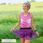 Long Hair Runner Running Outfit