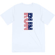 Men's Running Short Sleeve Tech Tee - Patriotic Run