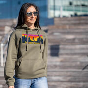 Statement Fleece Hoodie -  Happy Hour
