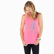 Flowy Racerback Tank Top - Patriotic Runner Girl