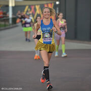 Running Costume Skirt - Glitter Sequined