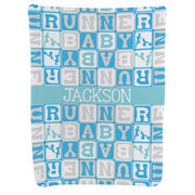 Running Baby Blanket - Runner Baby