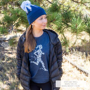 Running Short Sleeve T-Shirt - Winter Runner Girl