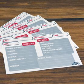 My Race STATS BibFOLIO® Journal Inserts - 1 Pack (12/pack)