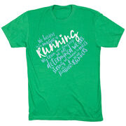 Running Short Sleeve Tee - Live Love Run Heart