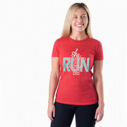 Women's Everyday Runners Tee She Believed She Could So She Did