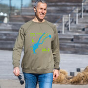 Running Raglan Crew Neck Pullover - New York City Route