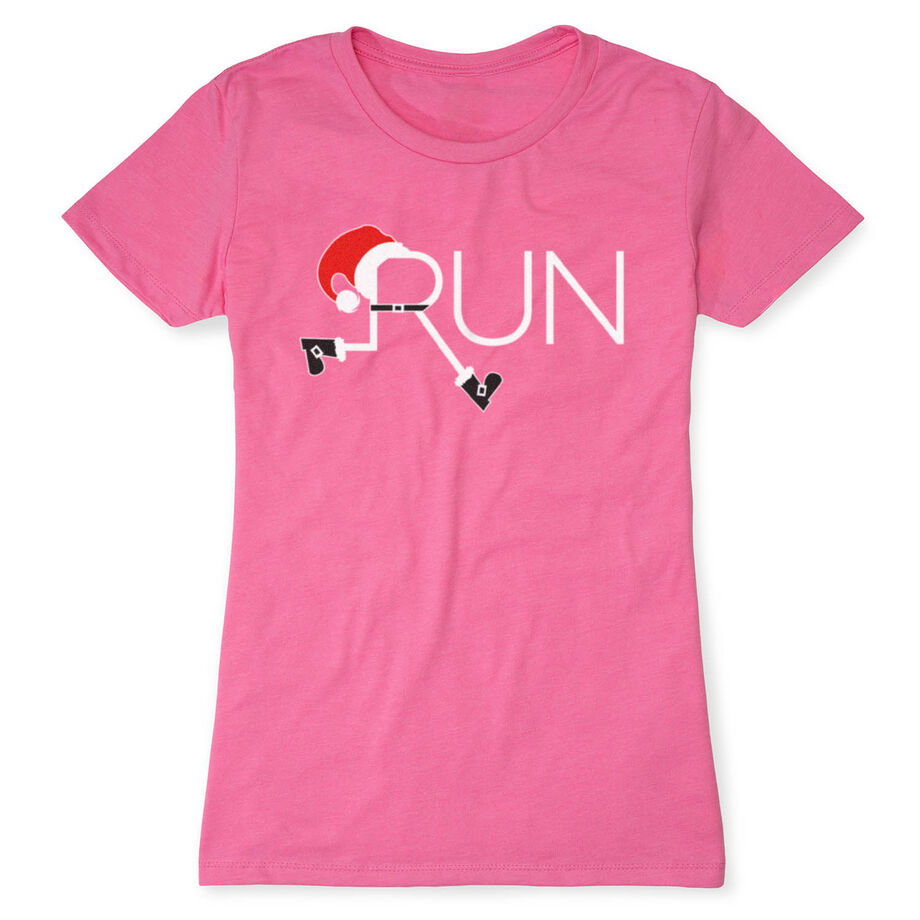 Women's Everyday Runners Tee - Let's Run For Christmas
