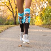 Woven Knee-High Socks - Oh Hello Ostrich Here