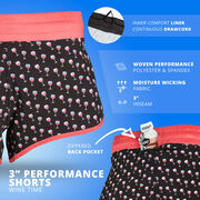 Wine Time 3" Performance Shorts