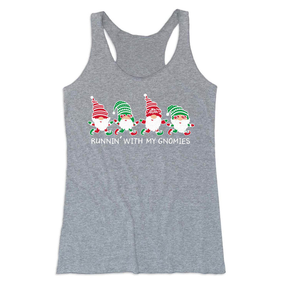 Women's Everyday Tank Top - Runnin' With My Gnomies&reg; - Christmas