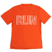 Women's Short Sleeve Tech Tee - Run With Inspiration