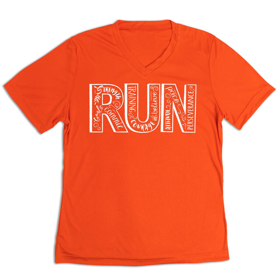 Women's Short Sleeve Tech Tee - Run With Inspiration