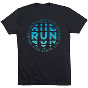 Running Short Sleeve T-Shirt - Eat Sleep Run Repeat