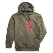 Statement Fleece Hoodie - Heartfelt Runner Girl