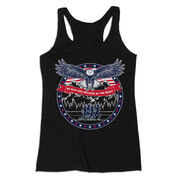 Women's Everyday Tank Top - We Run Free Because Of The Brave