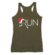 Women's Everyday Tank Top - Let's Run For Christmas