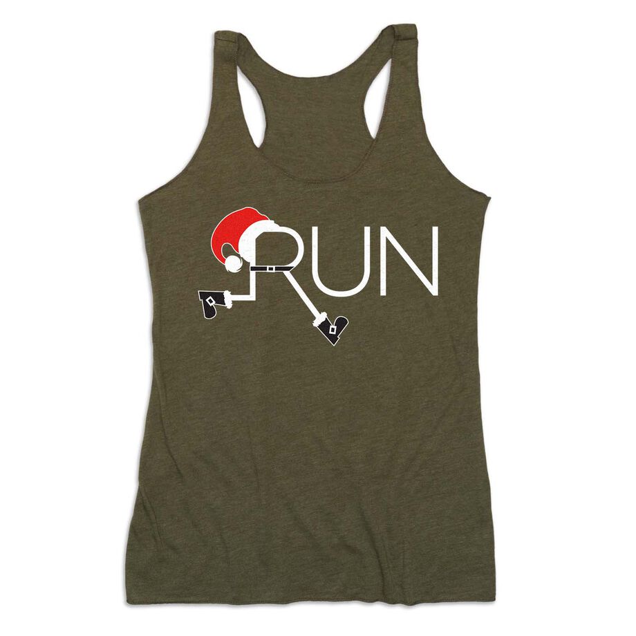 Women's Everyday Tank Top - Let's Run For Christmas