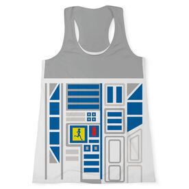 Women's Performance Tank Top - Robot